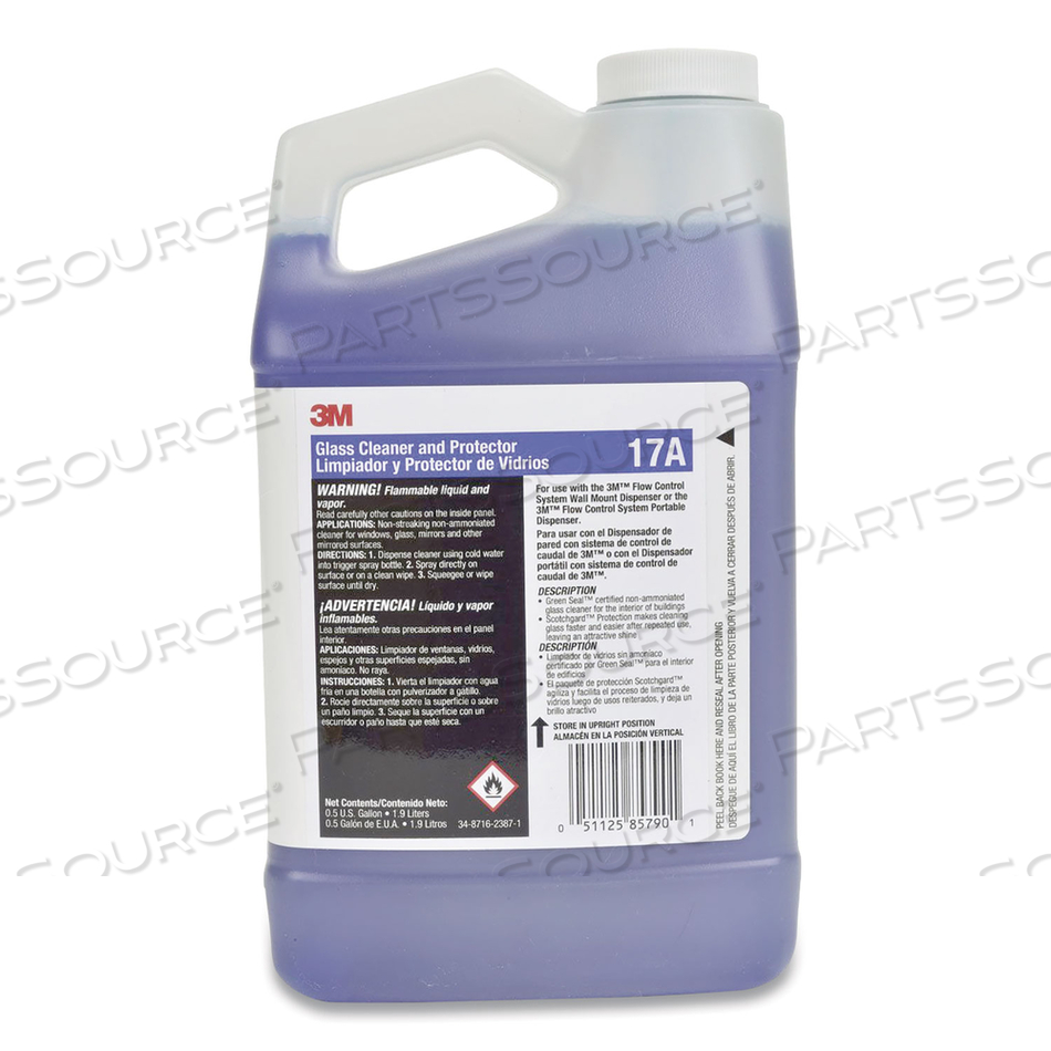 GLASS CLEANER AND PROTECTOR CONCENTRATE, 2 L BOTTLE by 3M Consumer