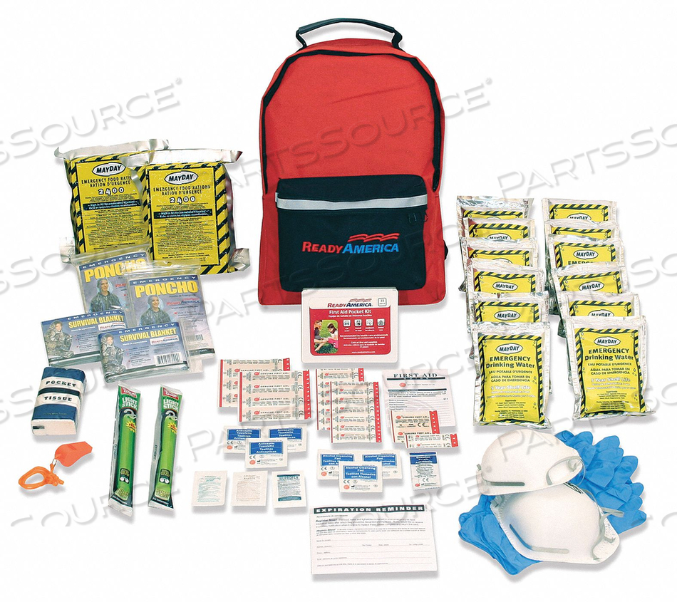 EMERGENCY KIT 2 PEOPLE SRVD by Ready America EMERGENCY KIT 2 PEOPLE SRVD by Ready America