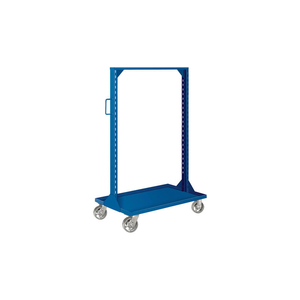PORTABLE BIN & SHELF CART WITH PHENOLIC CASTERS, 36"L X 24"W X 61"H by Pucel Enterprises