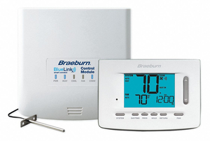 LOW VOLTAGE WIFI THERMOSTAT 18 TO 30VAC by Braeburn