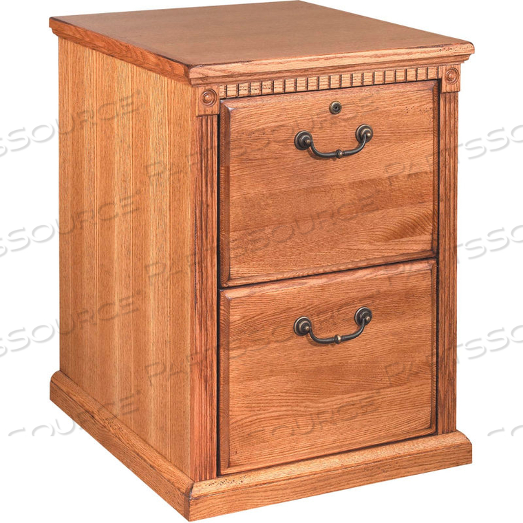 HUNTINGTON OXFORD 2 DRAWER FILE CABINET - WHEAT 