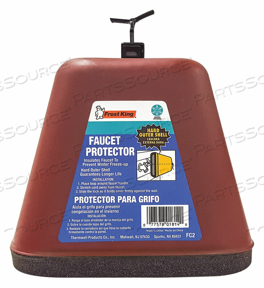 FAUCET COVER PLASTIC AND FOAM 1 by Thermwell Products Co., Inc.