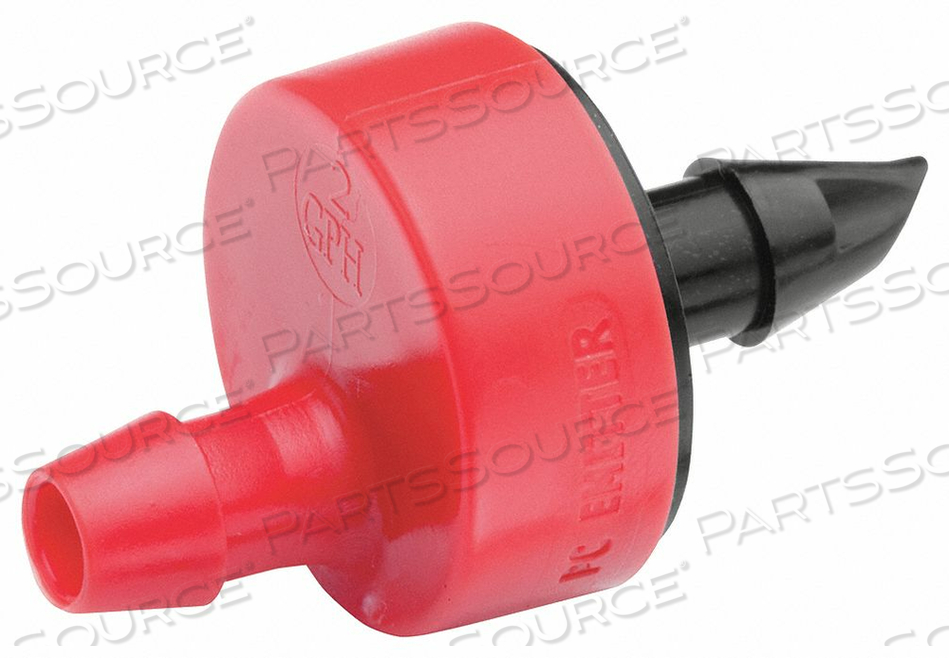 SPOT WATRING EMITTERS RED/BLK PLSTC PK10 by Rain Bird SPOT WATRING EMITTERS RED/BLK PLSTC PK10 by Rain Bird