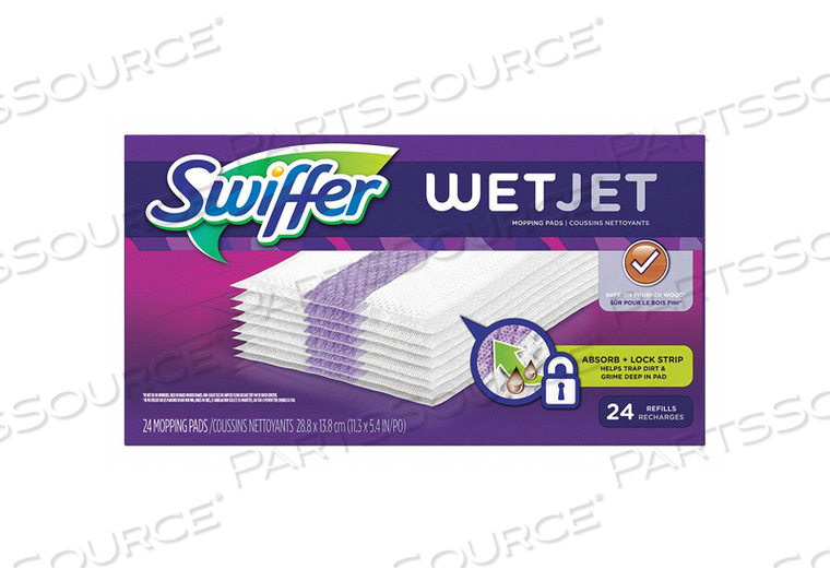 SWIFFER WET JET CLOTH PK4 by Swiffer