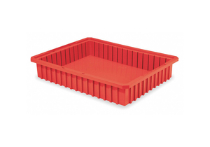 F8515 DIVIDER BOX 22-3/8 X 17-3/8 X 4 IN RED by Akro-Mils / Myers Industries, Inc