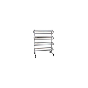 HORIZONTAL MOBILE PAPER RACK, HOLDS 8 ROLLS, GRAY by Pacon