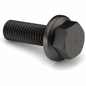 HEX FLANGE BOLT - 5/8-11 X 1-3/4" - GRADE 8 - STEEL - PLAIN - FT - UNC - PKG OF 130 by Earnest Machine