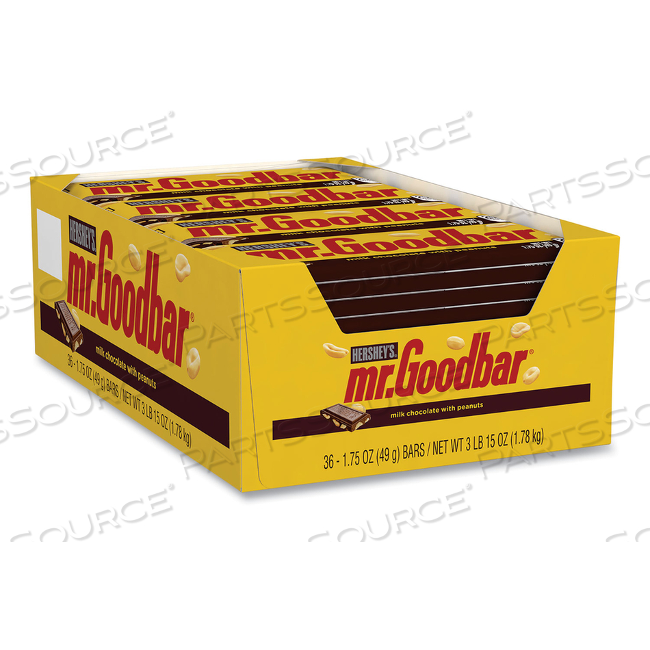 CHOCOLATE CANDY BAR, 1.75 OZ BAR, 36 BARS/BOX 