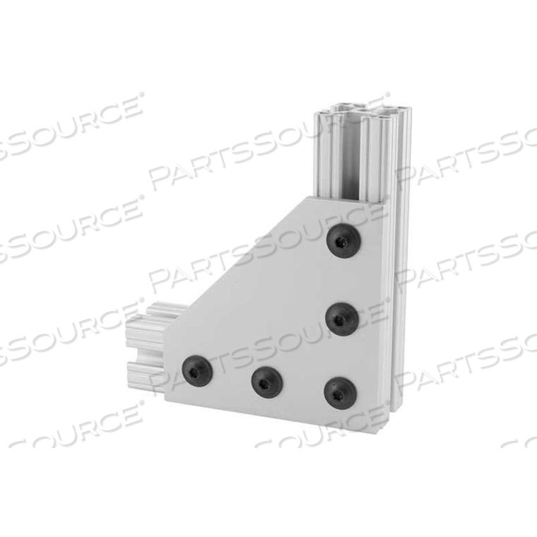 5 HOLE 90 JOINING PLATE, 4.5"L by 80/20 Inc. 5 HOLE 90 JOINING PLATE, 4.5"L by 80/20 Inc.