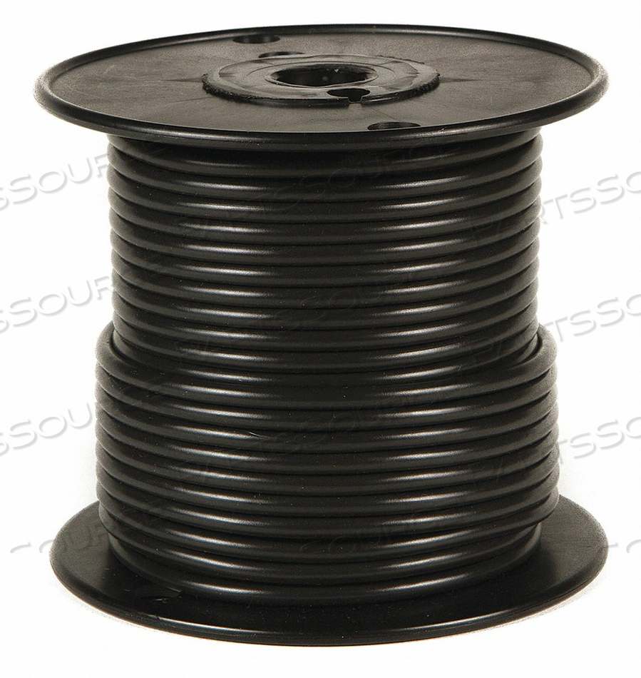 PRIMARY WIRE 22 AWG 1 COND 100 FT BLACK by Battery Doctor