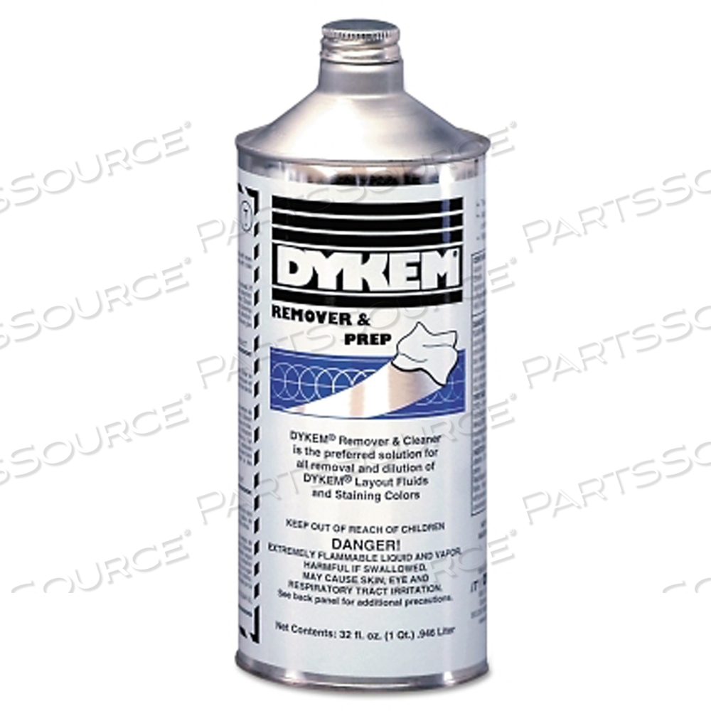 REMOVER & CLEANER, 1 QT, BOTTLE, SWEET SOLVENT SCENT by Dykem
