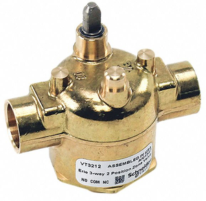 VALVE 3 WAY 1/2IN SWEAT 3.0 CV by Erie Supply