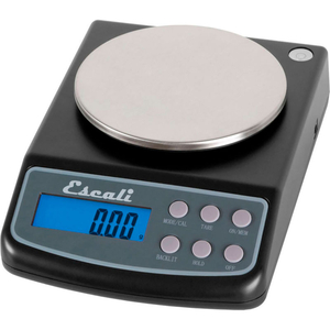 MAXIMUM PRECISION DIGITAL LAB SCALE, 125G X 0.01G, STAINLESS STEEL REMOVABLE TOP by Escali