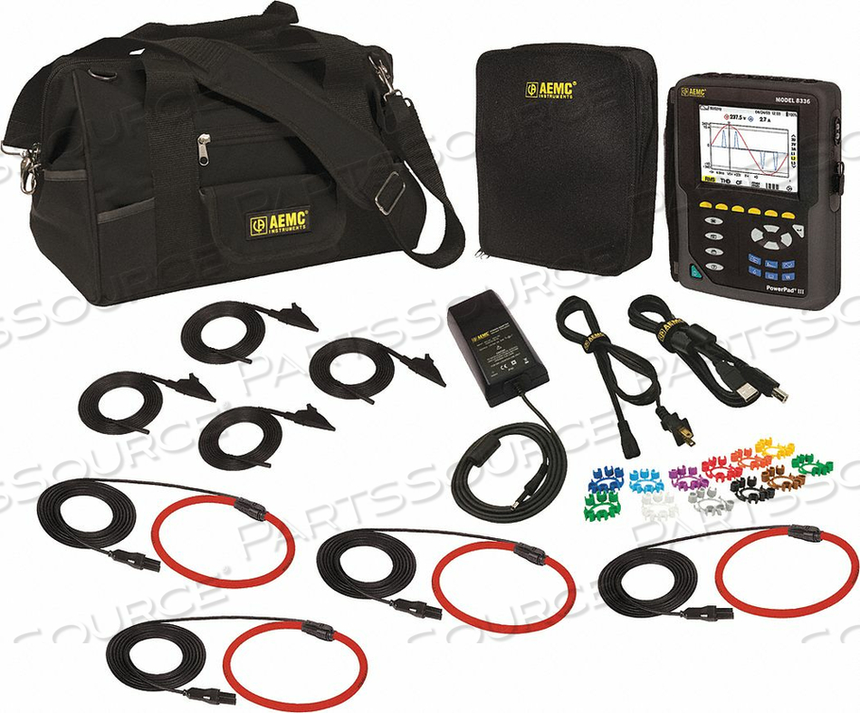 POWER QUALITY ANALYZER MAX WATTS 9999KW by AEMC Instruments POWER QUALITY ANALYZER MAX WATTS 9999KW by AEMC Instruments