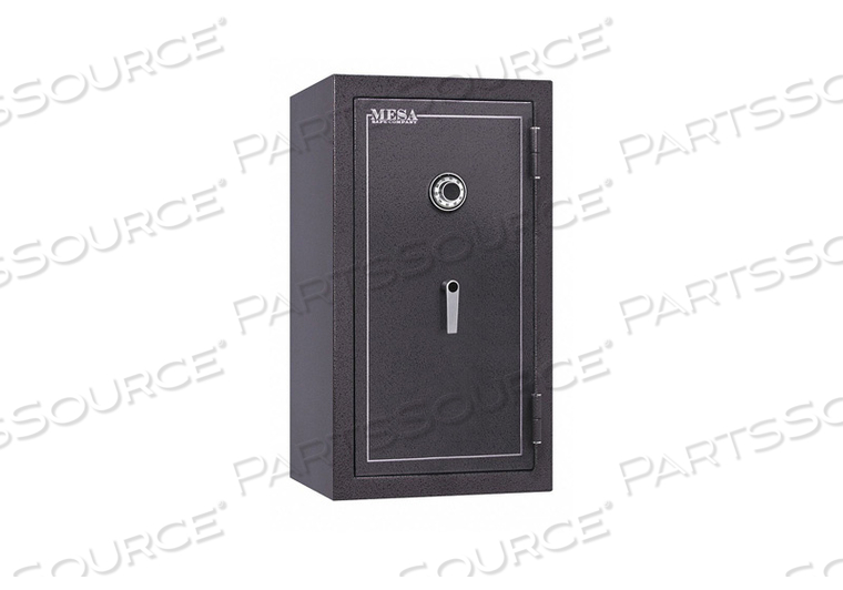 BURGLARY & FIRE SAFE CABINET 2 HR FIRE RATING, COMBO LOCK, 22"W X 22"D X 40"H by MESA Safe Co. BURGLARY & FIRE SAFE CABINET 2 HR FIRE RATING, COMBO LOCK, 22"W X 22"D X 40"H by MESA Safe Co.
