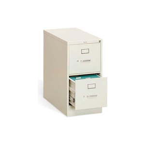 HON - 310 SERIES 2 DRAWER VERTICAL FILE 26-1/2"D LETTER PUTTY by OFM Inc