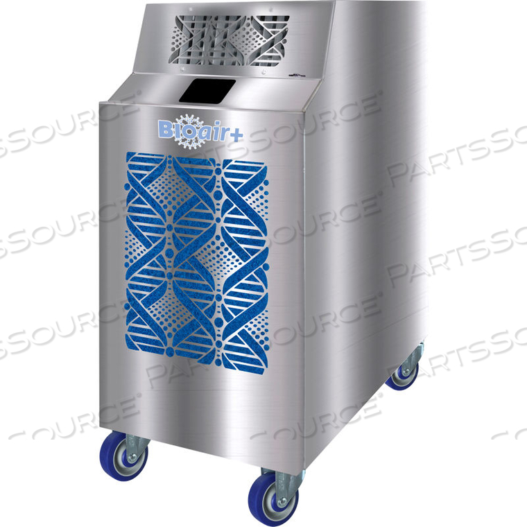 BIOAIR PLUS AIR SCRUBBER/NEGATIVE AIR MACHINE WITH HEPA & DUAL UV LIGHTS - 600 CFM by Kwikool