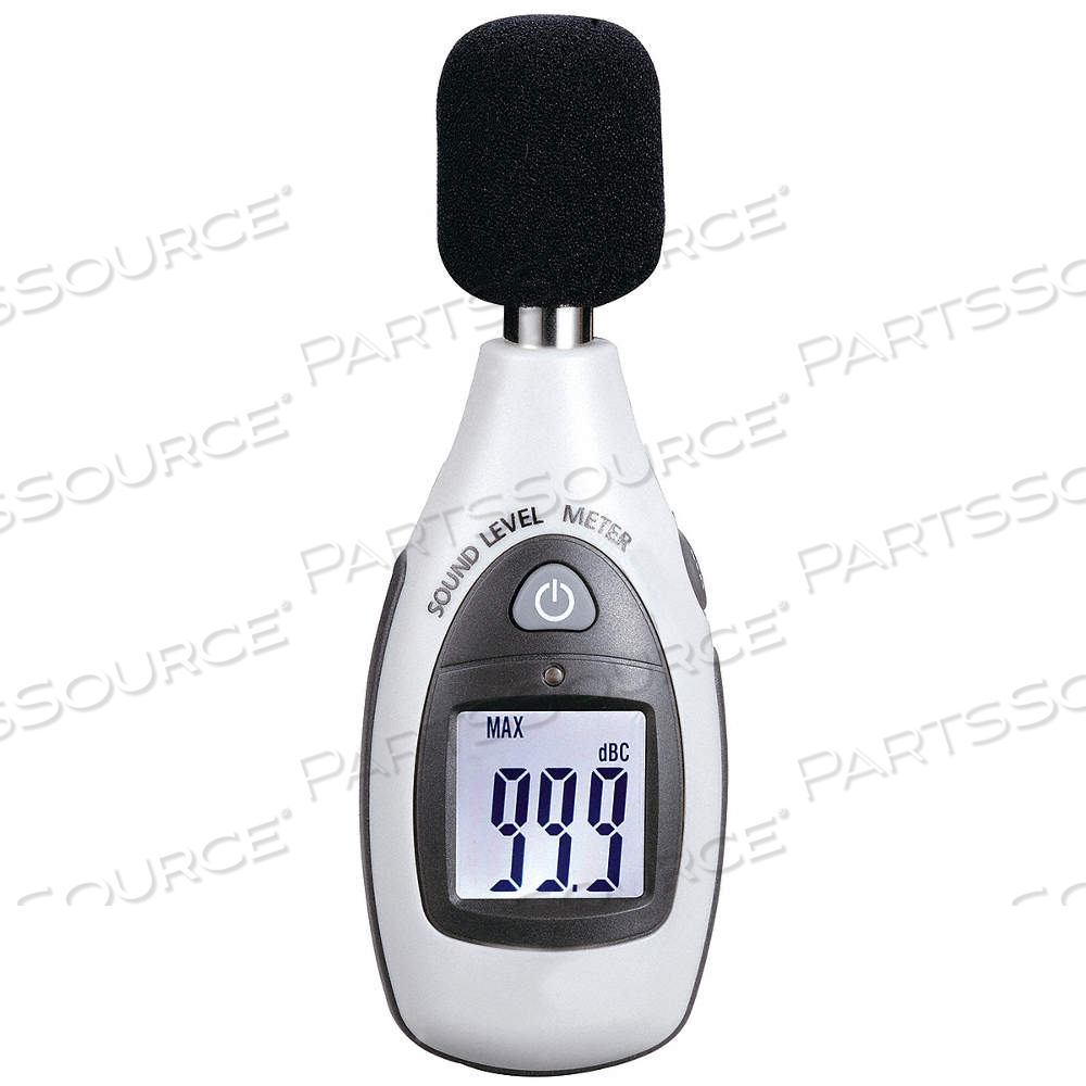 SOUND LEVEL METER, 40 DB TO 130 DB, SOUND LEVEL METERS, TYPE 2, 40 DB TO 130 DB, LCD by Approved Vendor