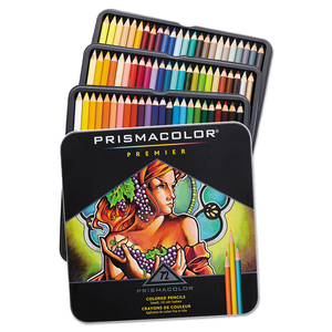 PREMIER COLORED PENCIL, 0.7 MM, 2H (#4), ASSORTED LEAD/BARREL COLORS, 72/PACK by Prismacolor