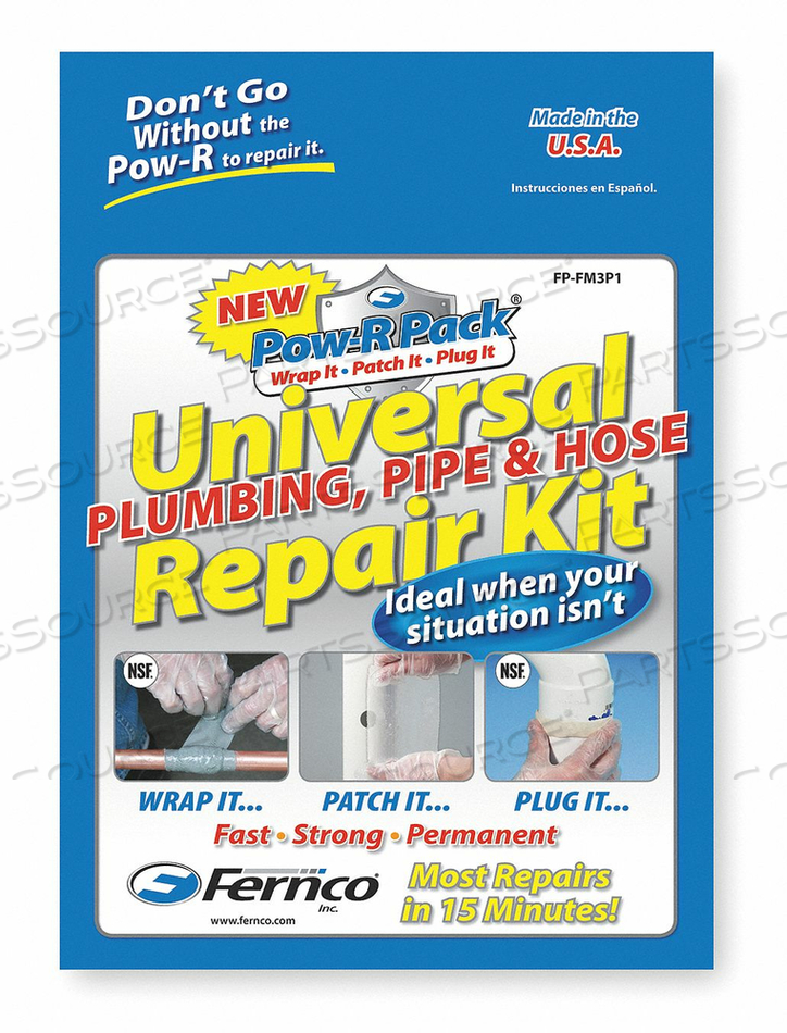 UNIVERSAL EMERGENCY REPAIR KIT by Fernco UNIVERSAL EMERGENCY REPAIR KIT by Fernco