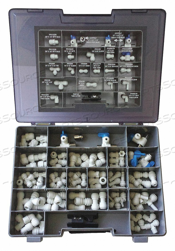 SERVICE REPAIR KIT WHITE 1/4  3/8 TUBE by Reliance Worldwide Corporation