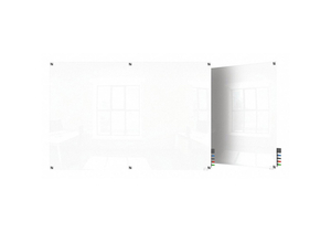 DRY ERASE BOARD MAGNETIC GLASS 72 W by Ghent DRY ERASE BOARD MAGNETIC GLASS 72 W by Ghent