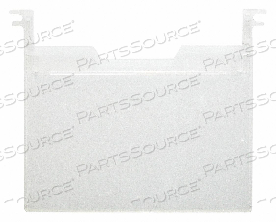 LABEL HOLDER 3L X 5W CLEAR PK6 by Quantum Storage Systems LABEL HOLDER 3L X 5W CLEAR PK6 by Quantum Storage Systems