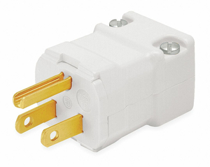 PLUG 5-15P 15A 125V by Hubbell Incorporated, Wiring Device-Kellums PLUG 5-15P 15A 125V by Hubbell Incorporated, Wiring Device-Kellums