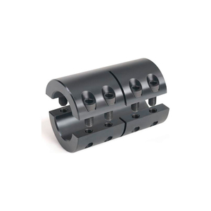 TWO-PIECE INDUSTRY STANDARD CLAMPING COUPLINGS, 7/8", BLACK OXIDE STEEL by Climax Metal Products TWO-PIECE INDUSTRY STANDARD CLAMPING COUPLINGS, 7/8", BLACK OXIDE STEEL by Climax Metal Products