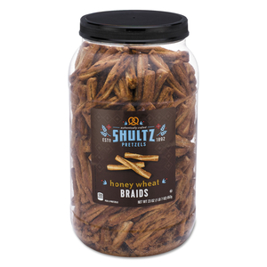 PRETZELS, HONEY WHEAT, TUB, 1.44 OZ by Shultz