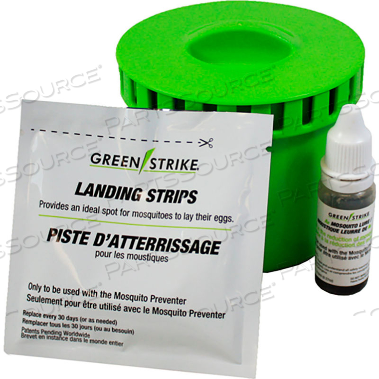 GREEN-STRIKE MOSQUITO PREVENTER REACTOR KIT WITH AEDES LURE by Maxtech Mosquito Control Inc GREEN-STRIKE MOSQUITO PREVENTER REACTOR KIT WITH AEDES LURE by Maxtech Mosquito Control Inc