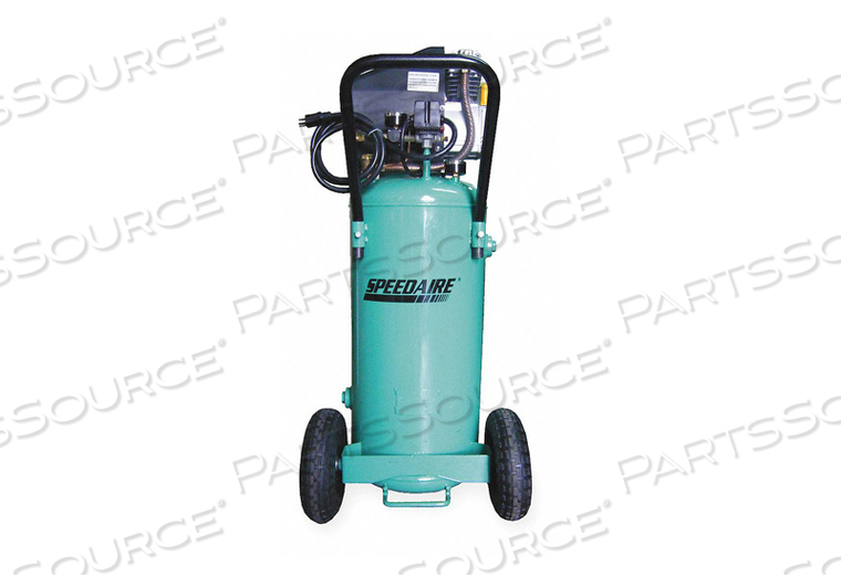 PORTABLE AIR COMPRESSOR 20 GAL VERTICAL by Speedaire PORTABLE AIR COMPRESSOR 20 GAL VERTICAL by Speedaire