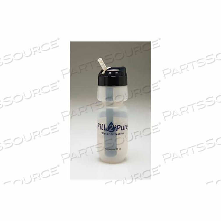 WATER BOTTLE, 28 OZ WITH FILTRATION FLIP TOP 