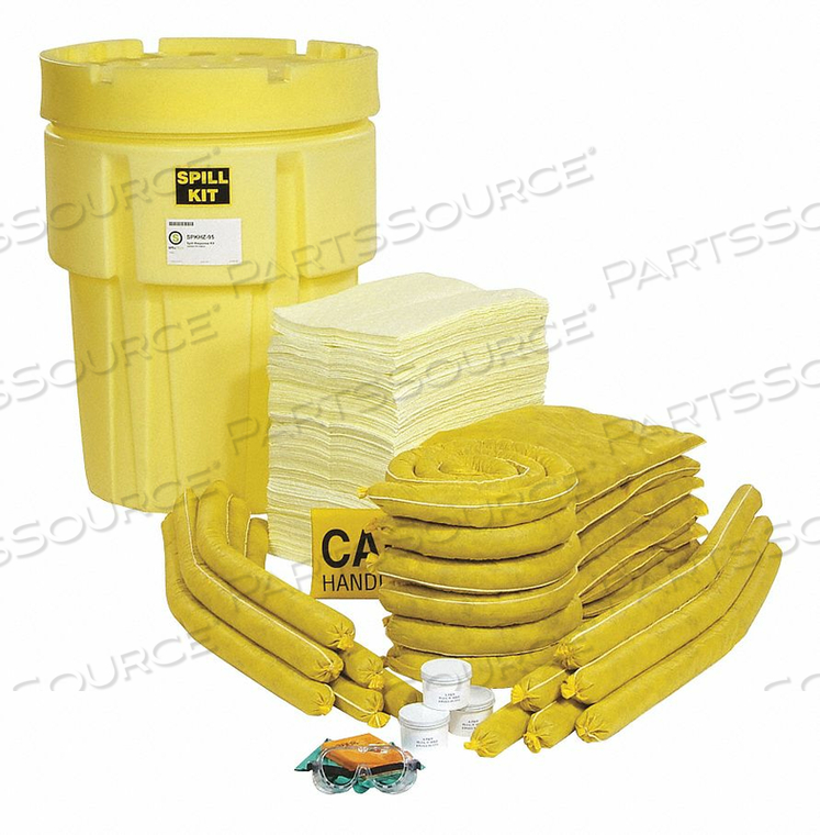 HAZMAT 95-GALLON SPILL KIT by SpillTech HAZMAT 95-GALLON SPILL KIT by SpillTech