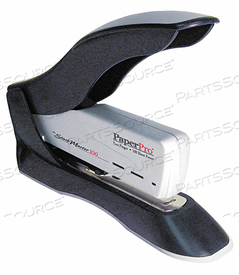 STAPLER HEAVY DUTY 100 SHEET BLK/SILVER by PaperPro STAPLER HEAVY DUTY 100 SHEET BLK/SILVER by PaperPro