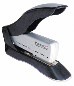 STAPLER HEAVY DUTY 100 SHEET BLK/SILVER by PaperPro