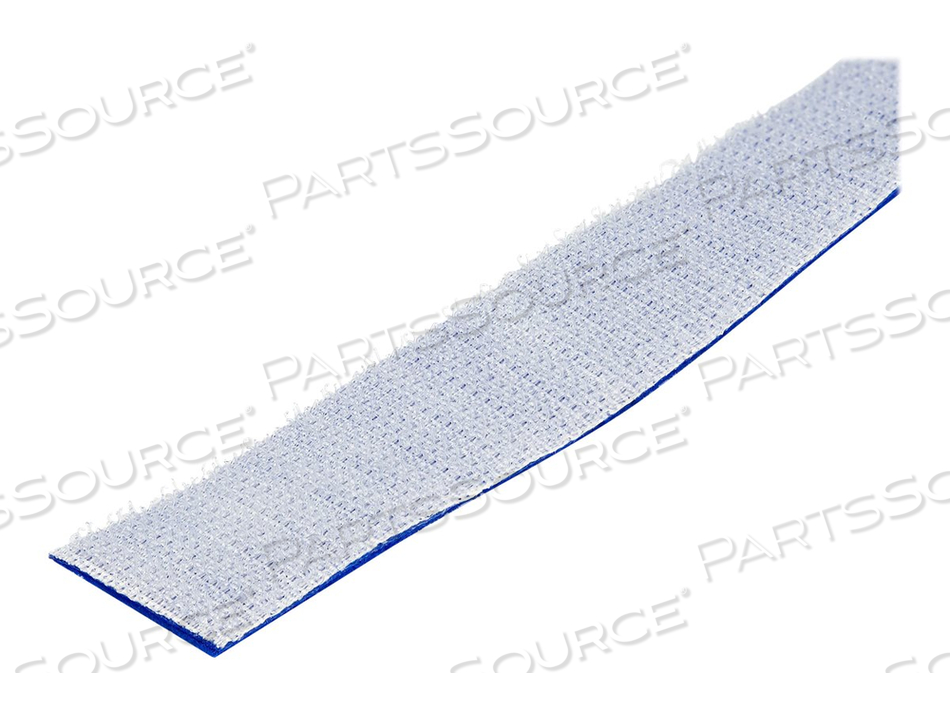 50FT HOOK AND LOOP ROLL, CUT-TO-SIZE REUSABLE CABLE TIES, BULK INDUSTRIAL WIRE FASTENER TAPE / ADJUSTABLE FABRIC WRAPS BLUE / RESUABLE SELF by StarTech.com Ltd. 50FT HOOK AND LOOP ROLL, CUT-TO-SIZE REUSABLE CABLE TIES, BULK INDUSTRIAL WIRE FASTENER TAPE / ADJUSTABLE FABRIC WRAPS BLUE / RESUABLE SELF by StarTech.com Ltd.