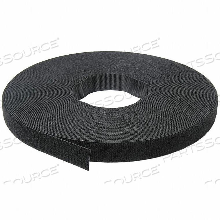 VELCRO BRAND ONE-WRAP HOOK & LOOP TAPE FASTENERS BLACK 1" X 75' by Industrial Webbing Corp.