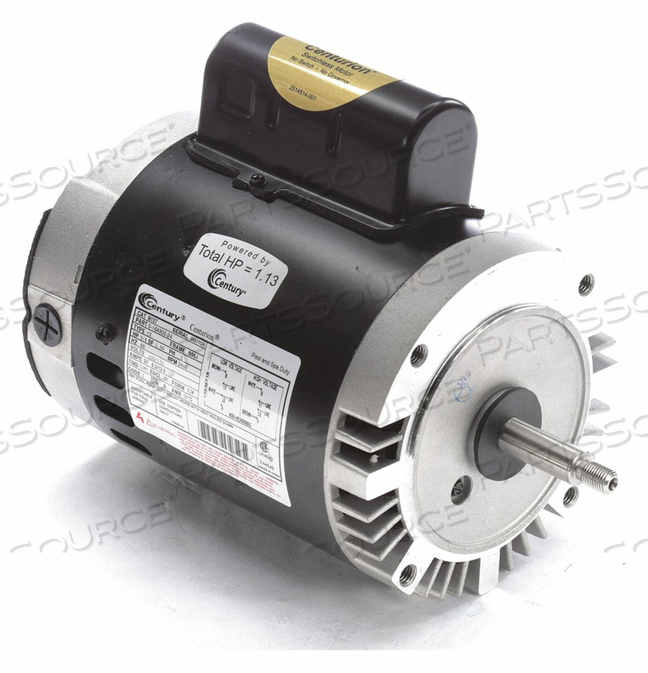 MOTOR 3/4 HP 3 450 RPM 56J 115/230V by Regal Beloit America, Inc. (Century Electric Motors) MOTOR 3/4 HP 3 450 RPM 56J 115/230V by Regal Beloit America, Inc. (Century Electric Motors)