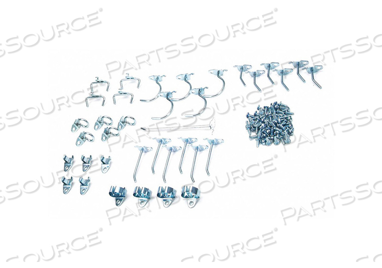 PEGBOARD HOOK ASSORTMENT KIT WELDED by Durahook