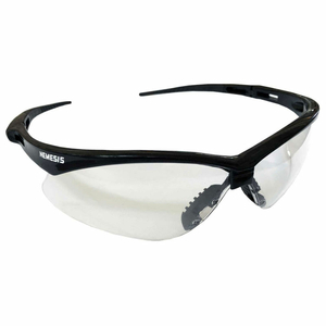 JACKSON SAFETY SG SAFETY GLASSES BLACK FRAME CLEAR LENS ANTI-FOG by Jackson Safety