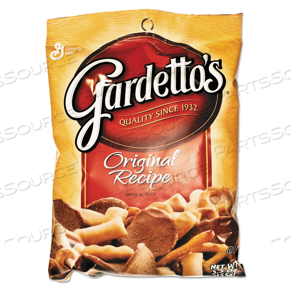 GARDETTO'S SNACK MIX, ORIGINAL FLAVOR, 5.5 OZ BAG by General Mills