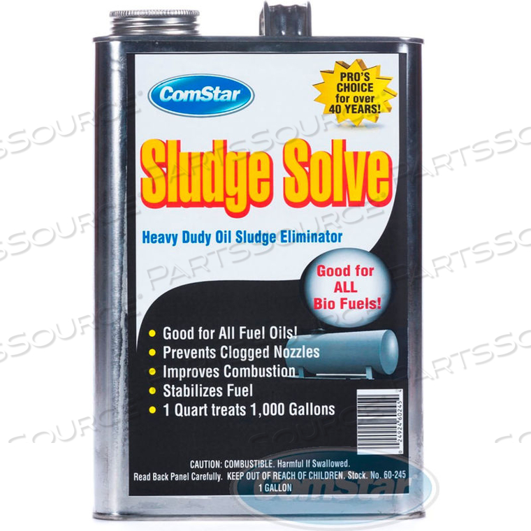 SLUDGE SOLVE HEAVY OIL SLUDGE ELIMINATOR, 1 GAL. by Comstar International Inc