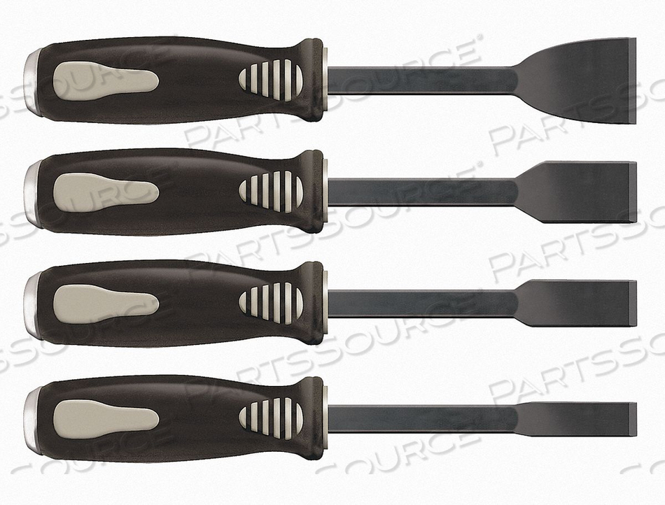 GASKET SCRAPER SET 1/2 3/4 1 1-1/2 4PC by Hyde GASKET SCRAPER SET 1/2 3/4 1 1-1/2 4PC by Hyde