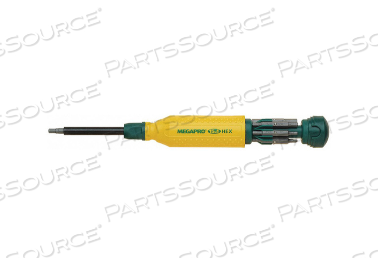 MULTI-BIT SCREWDRIVER 15-IN-1 8-1/2 by Megapro