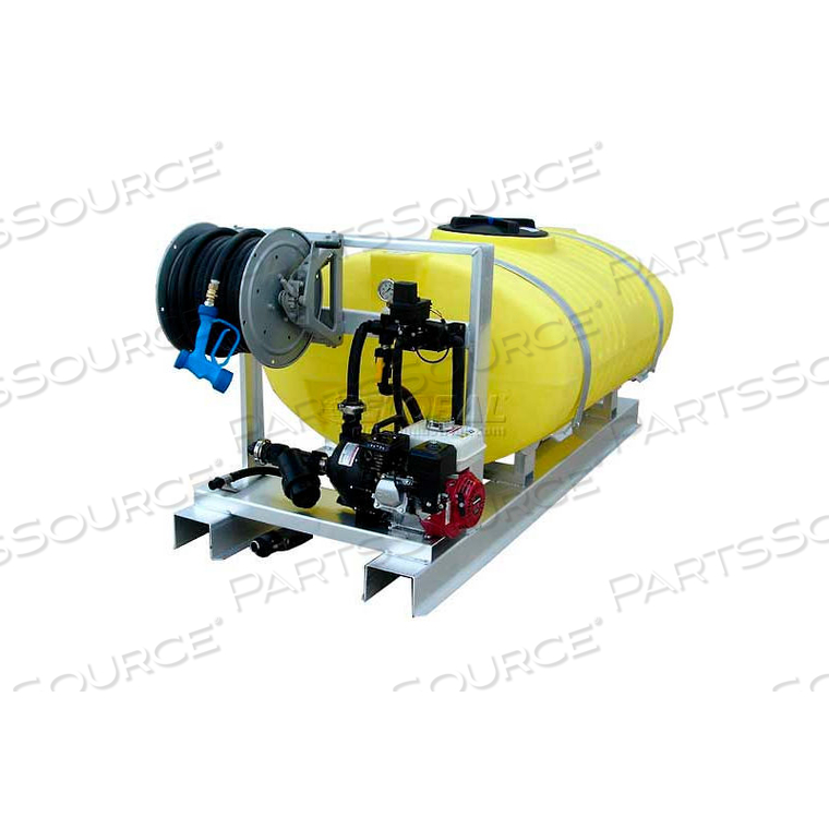 300 GALLON DEICING SPRAYER, 5.5HP / 200P PUMP, 75' OF 1/2" HOSE, MANUAL REEL, 7' PRO-BOOM by Reddick Equipment Company Inc 300 GALLON DEICING SPRAYER, 5.5HP / 200P PUMP, 75' OF 1/2" HOSE, MANUAL REEL, 7' PRO-BOOM by Reddick Equipment Company Inc