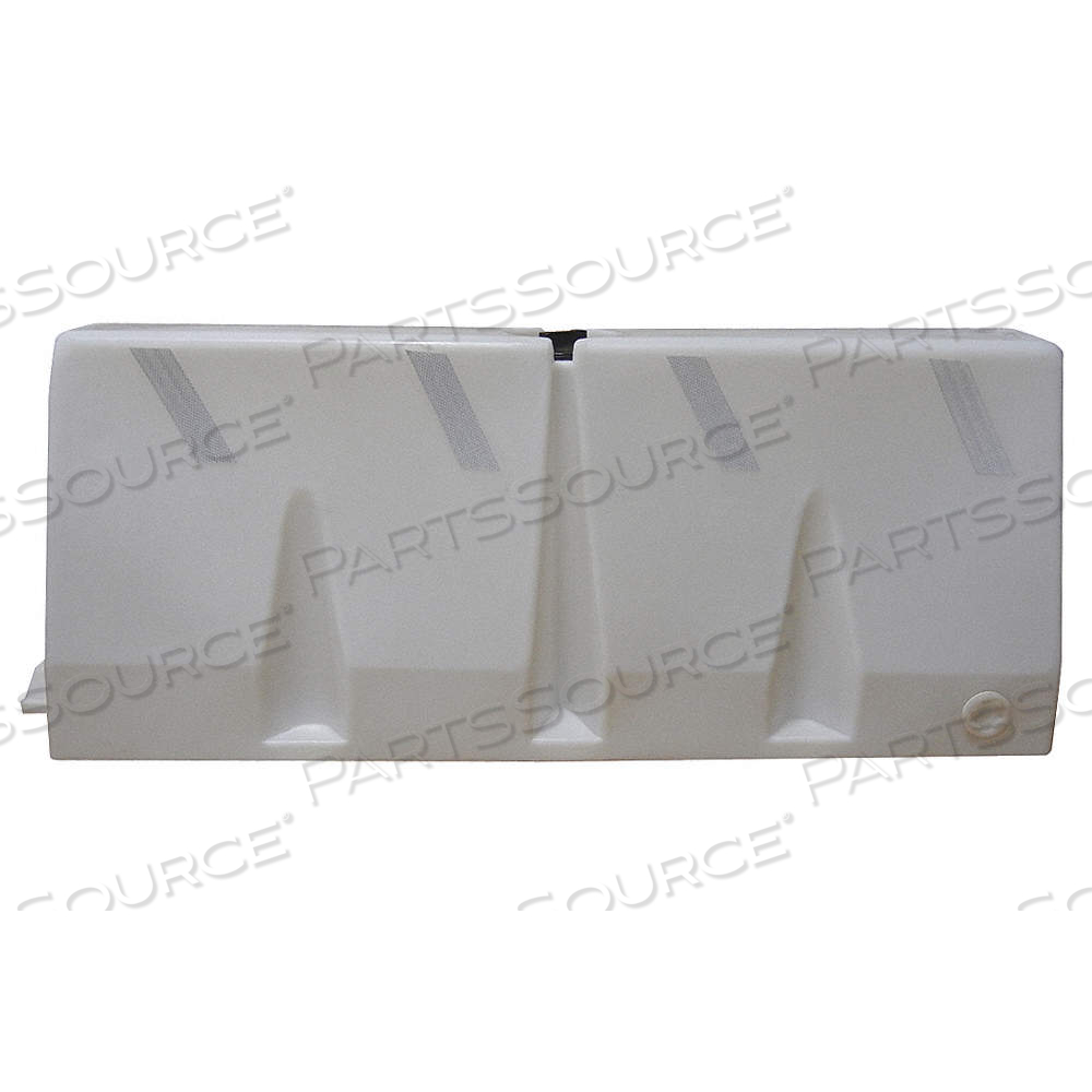 POLYCADE TRAFFIC BARRIER, 24 IN OVERALL HT, 62 1/4 IN X 24 IN, DIAMOND, REFLECTIVE, UNRATED, PLASTIC by Approved Vendor