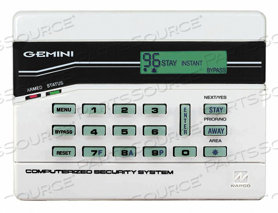 INTRUSION SYSTEM KEYPADS 5-7/8 W LED by Napco Security Technologies, Inc. INTRUSION SYSTEM KEYPADS 5-7/8 W LED by Napco Security Technologies, Inc.