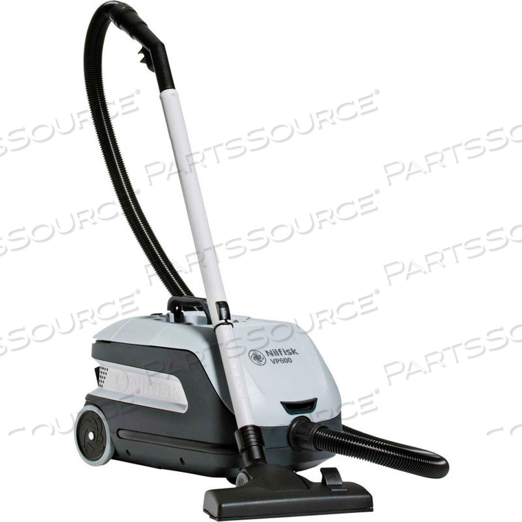 VP600 CANISTER VACUUM, 2.6 GALLON CAP. 