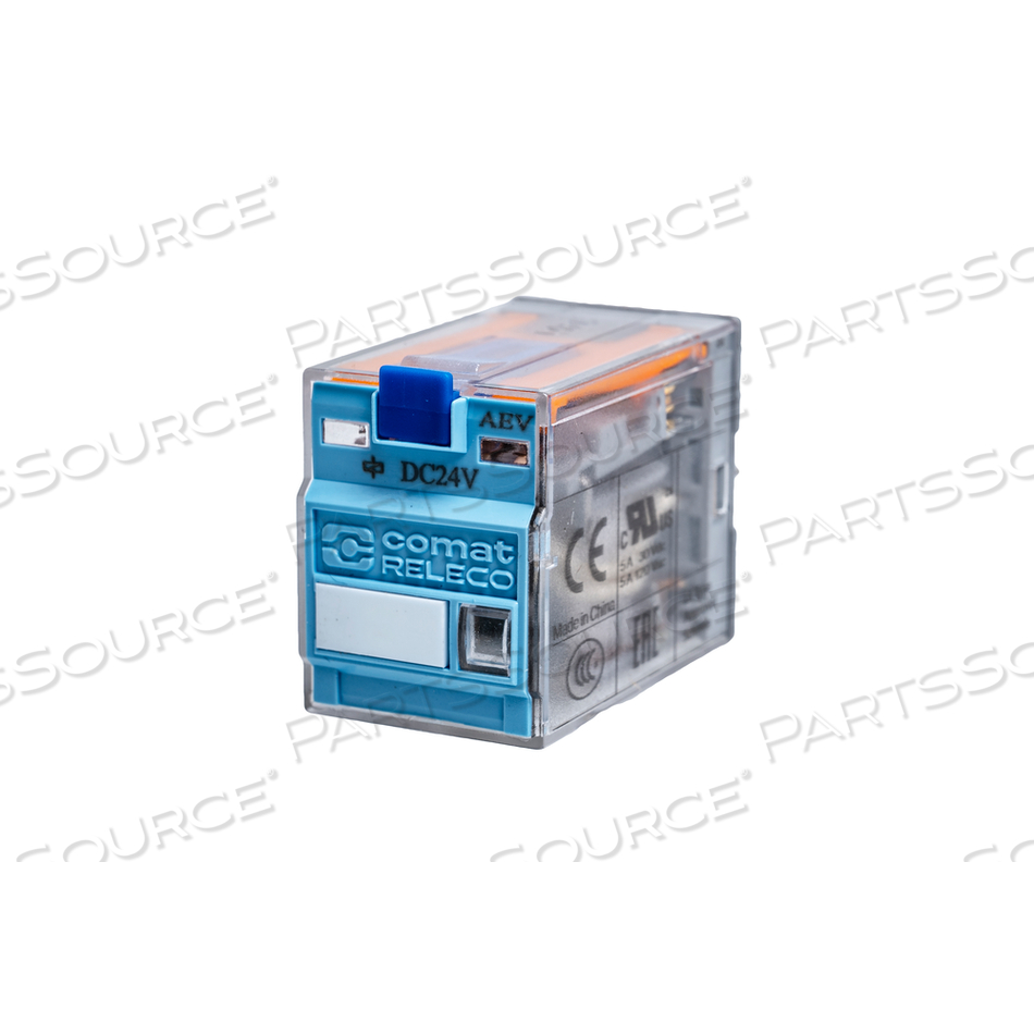 RELAY, 24 VDC, 4 POLES, NO LED by Getinge USA Sales, LLC